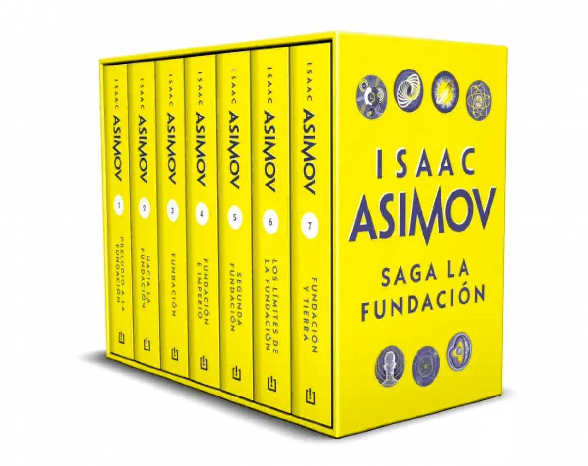 Portada de Estuche Saga La Fundación: Estuche Saga La Fundación