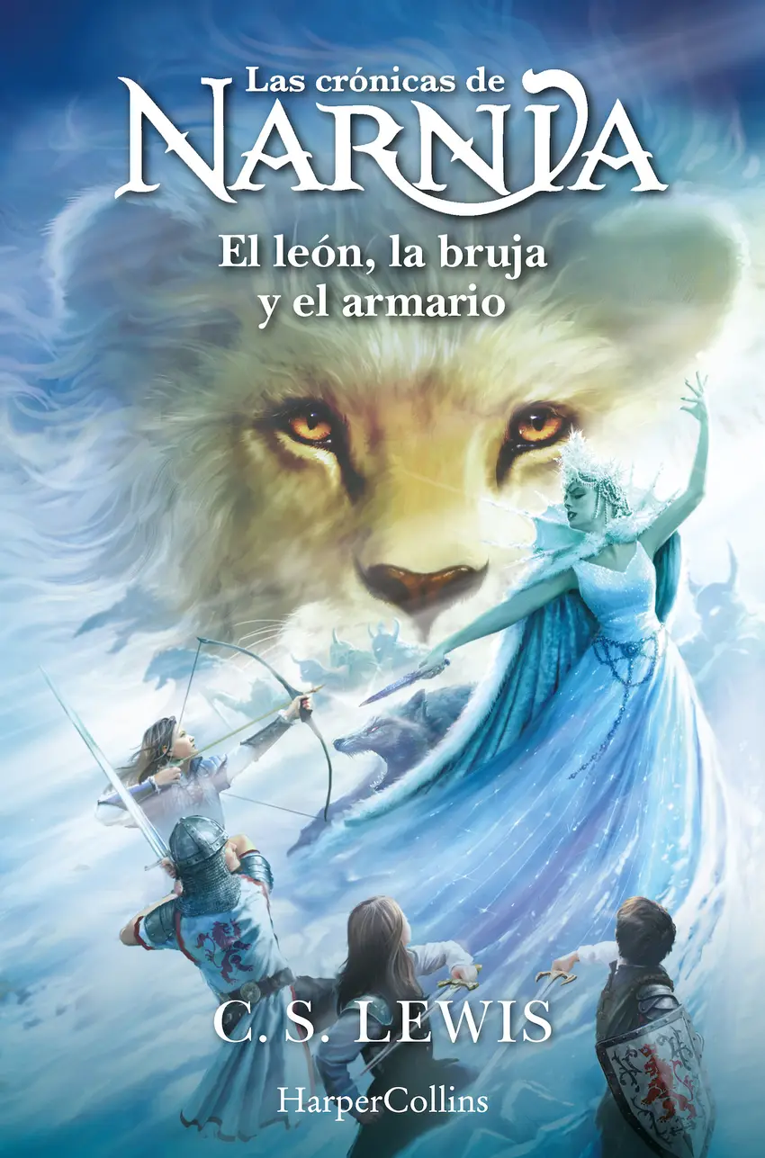 Portada de Las crónicas de Narnia: El león, la bruja y el armario 