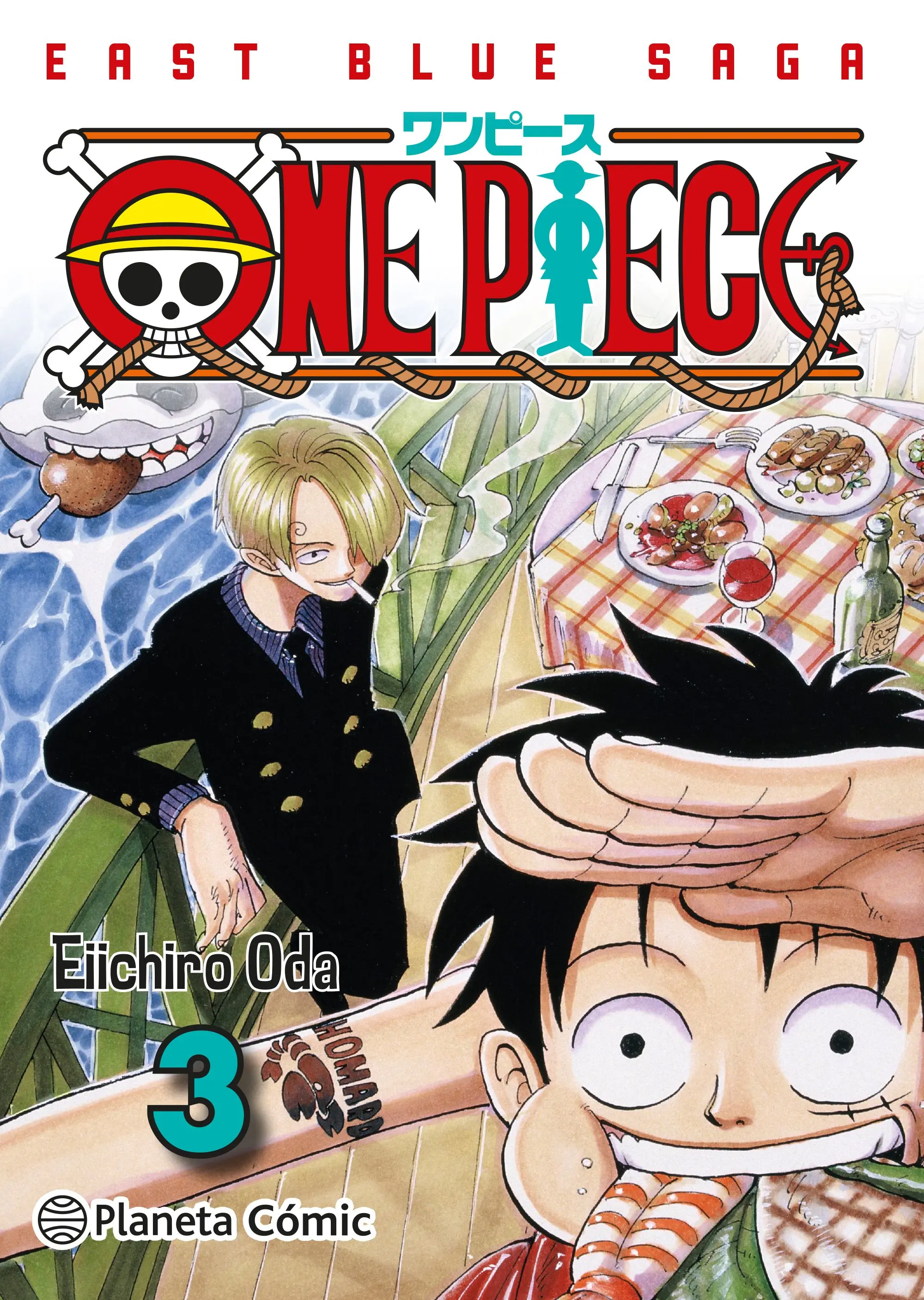 Portada de One Piece no 03 (3 en 1)