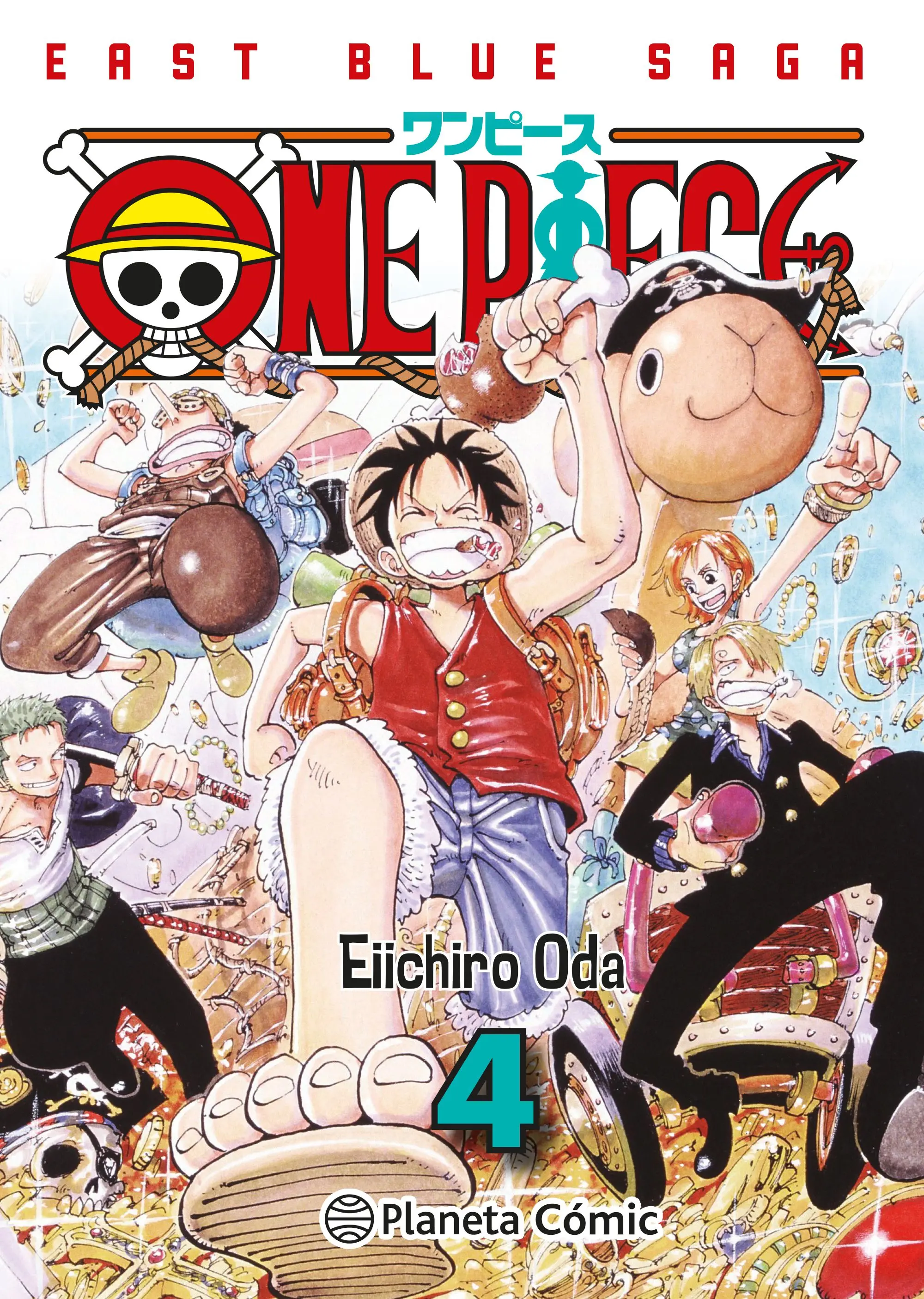 Portada de One Piece no 04 (3 en 1)