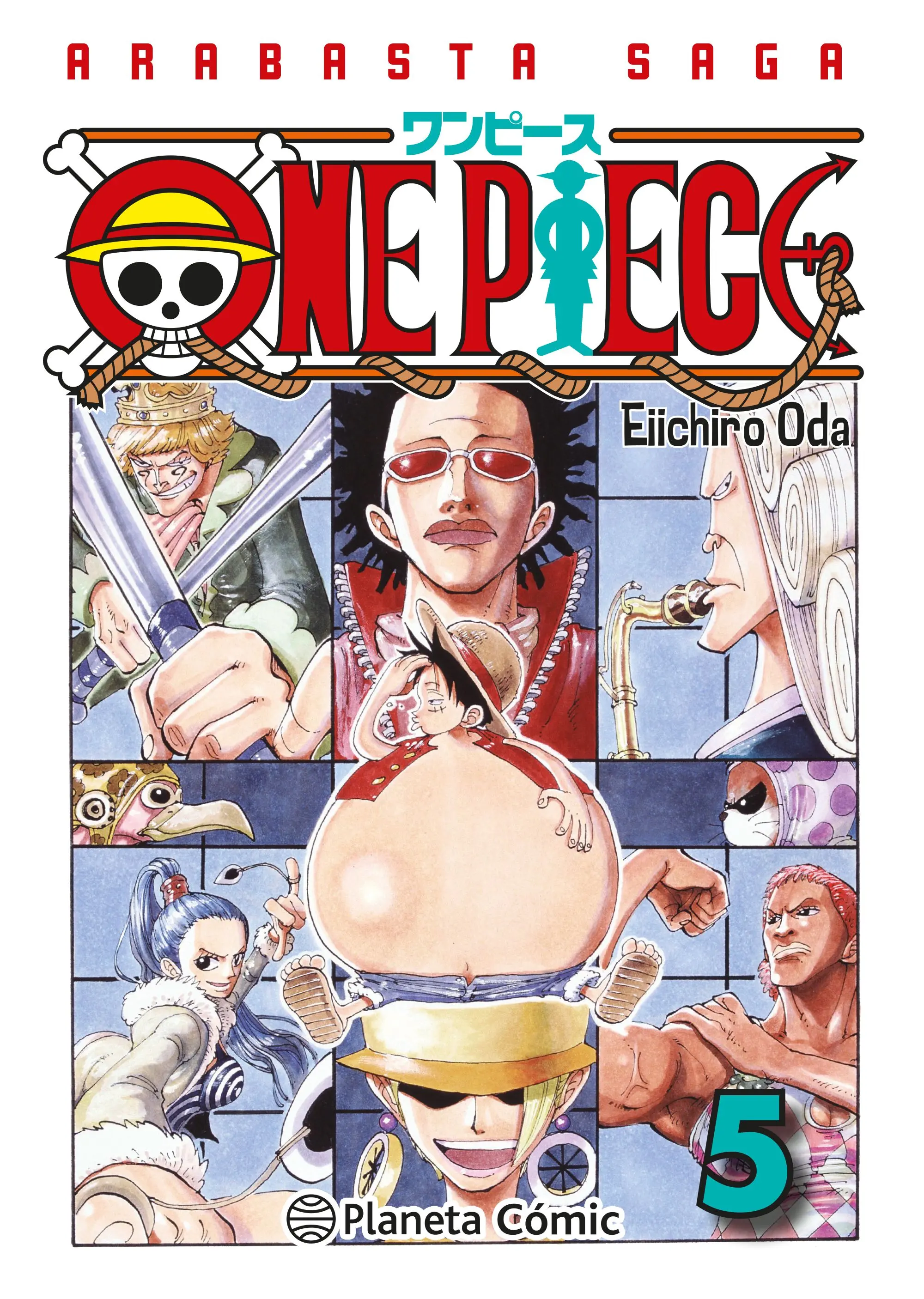 Portada de One Piece no 05 (3 en 1)