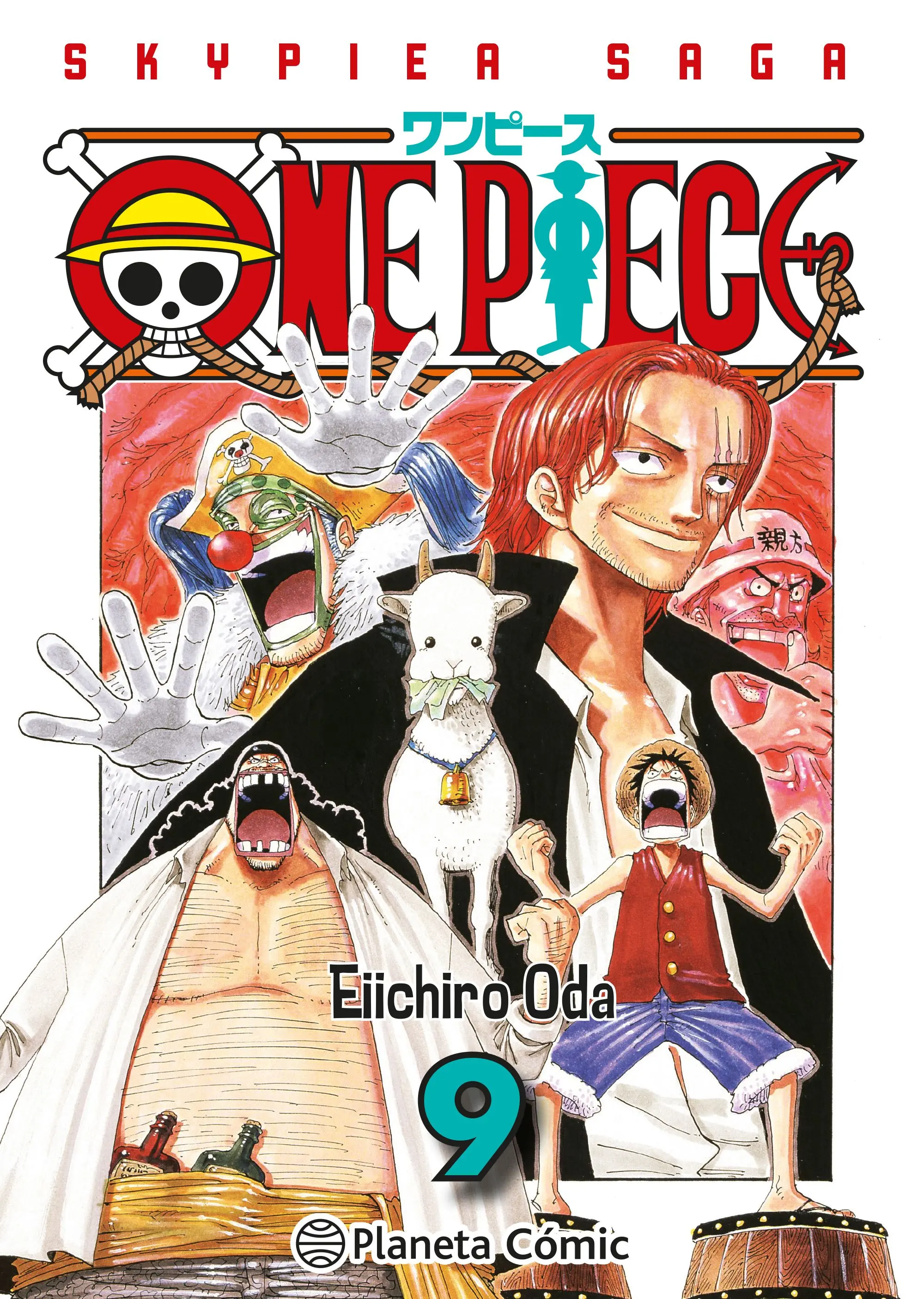 Portada de   One Piece nº 09 (3 en 1)