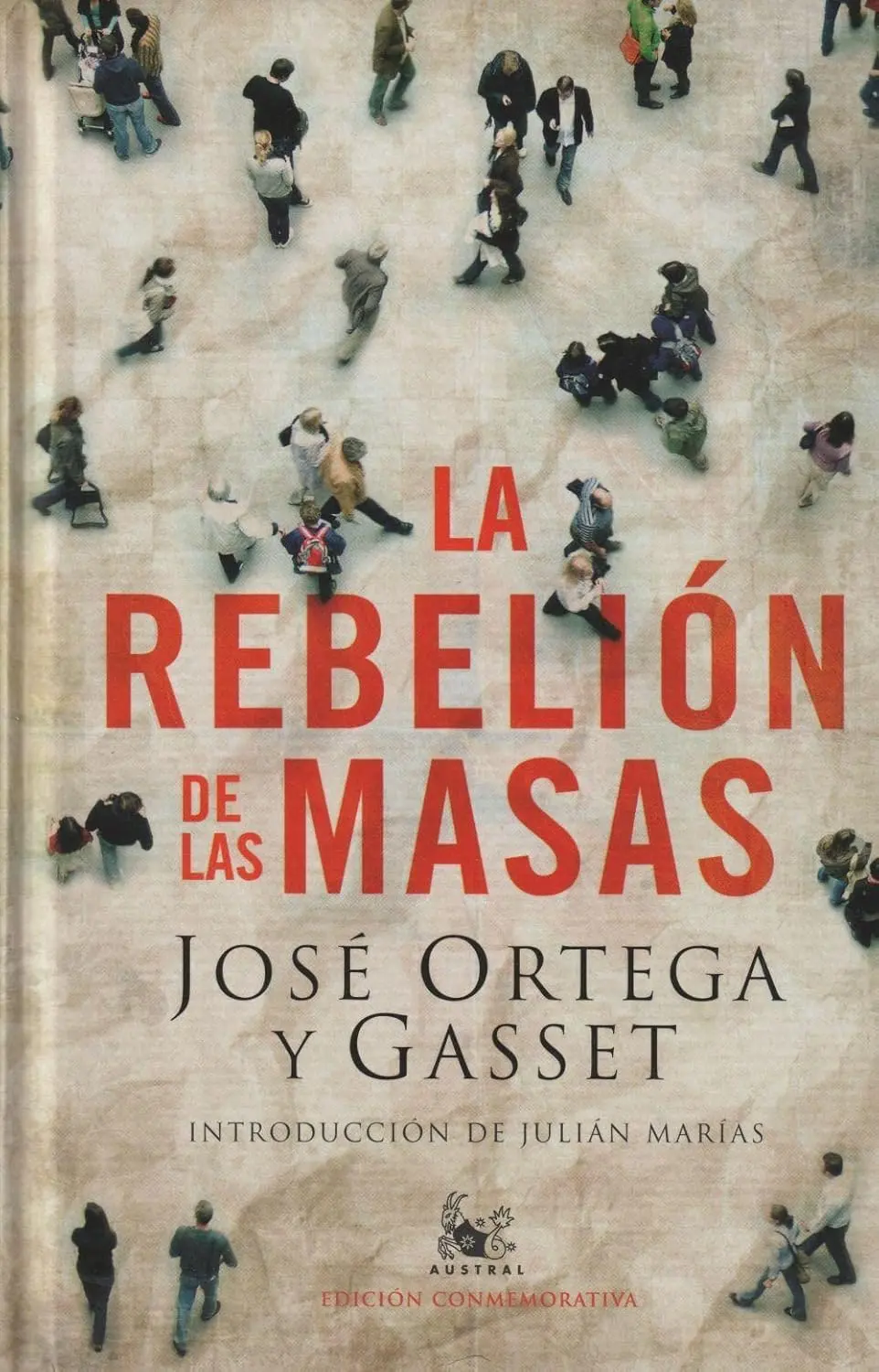 Portada de La rebelión de las masas